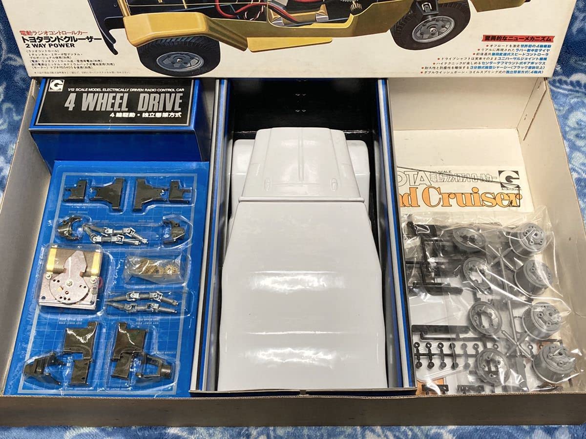 永大グリップ 1/12 ランドクルーザー ラジオコントロールカー＊ジャンク品＊ 永大グリップ 1/12 ランドクルーザー ラジオコントロールカー